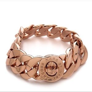 Rose gold Marc jacobs chain bracelet